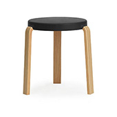 Tap Stool Oak/Black