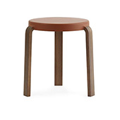 Tap Stool Walnut/Caramel